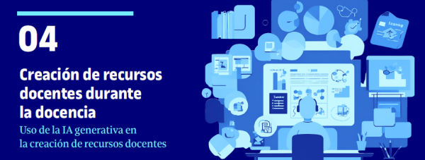 creación de recursos docentes con IA generativa
